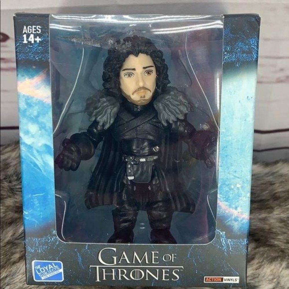 Game Of Thrones Jon Snow Posable‎ Action Vinyl 3.5" Tall